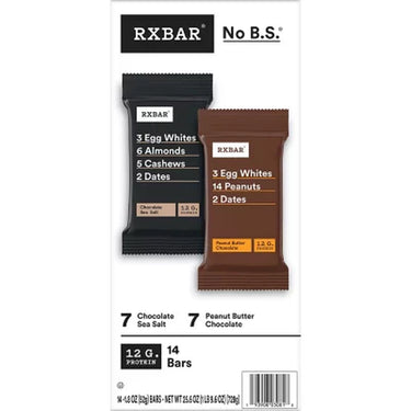 RXBAR Protein Bar, Variety Pack, 1.83 Oz., 14 Pk.